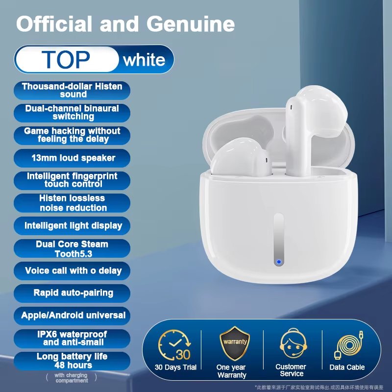 T04 Wireless Headphone Noise Cancelling Earphones - Image 4