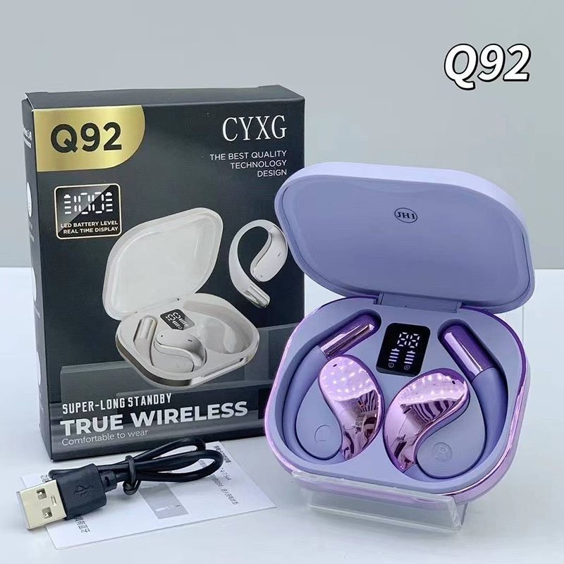 Q92 Ear-hook Wireless Headphones Music Earphone - Image 4