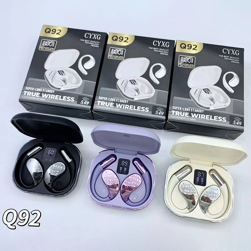 Q92 Ear-hook Wireless Headphones Music Earphone - Image 7